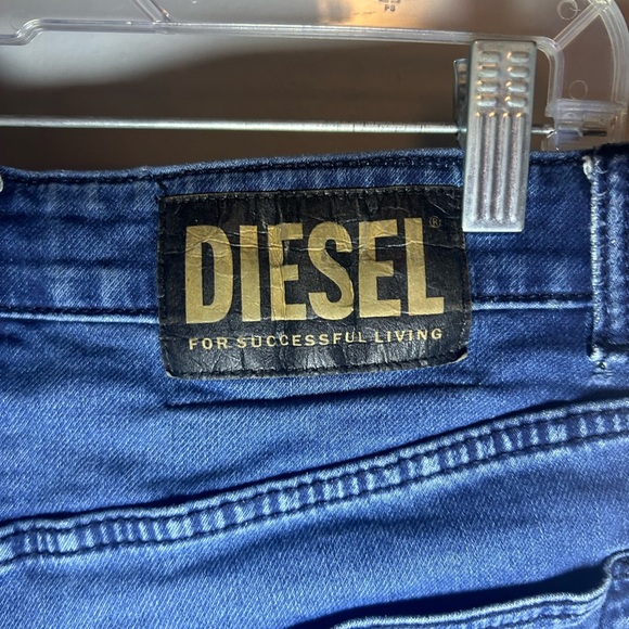 Diesel trompe l'oeil jean sweatpants - Picture 12 of 16